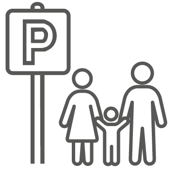 Miejsca parkingowe dla rodzin z dziećmi
