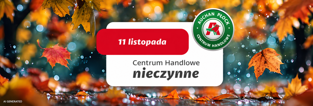 Zakupy zrób wcześniej, a 11 listopada spędź tak, jak tylko chcesz!