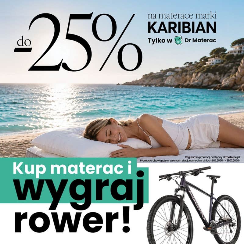 Tylko teraz w Dr Materac zyskujesz PODWÓJNIE!